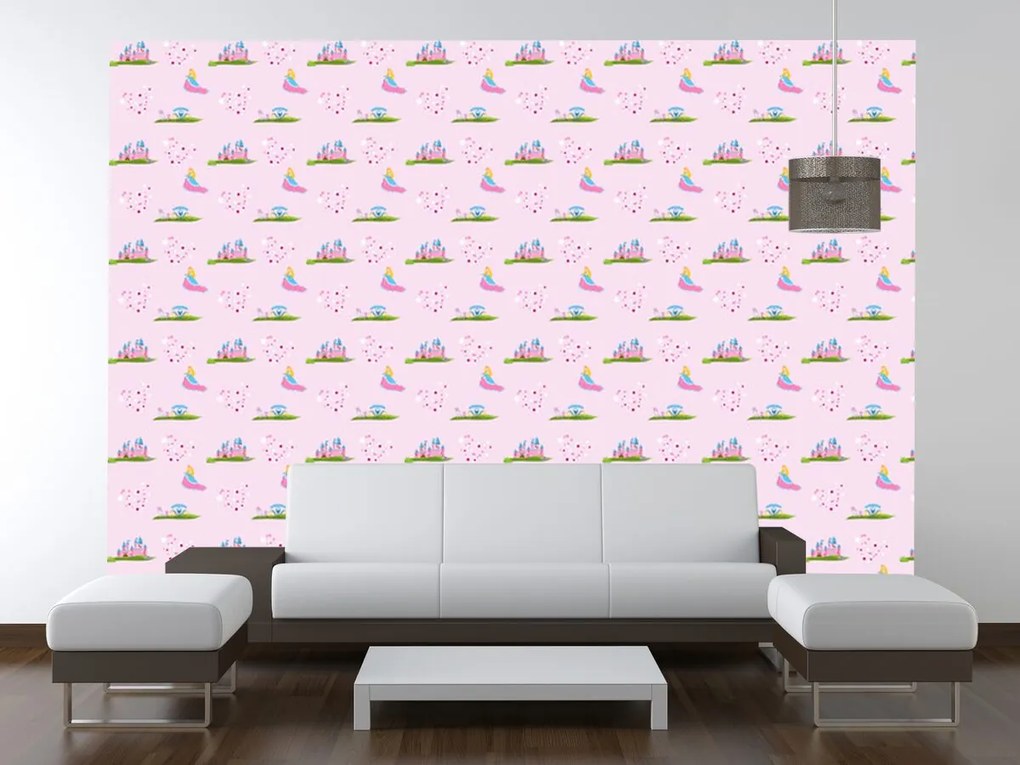 Gario Fototapeta Farebné princezny Materiál: Samolepiaca, Rozmery: 110 x 200 cm