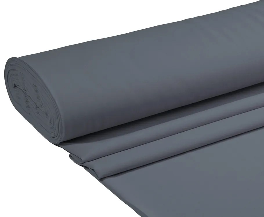 Biante Dekoračný obdĺžnikový obrus Rongo RG-017 Tmavo sivý 50x100 cm