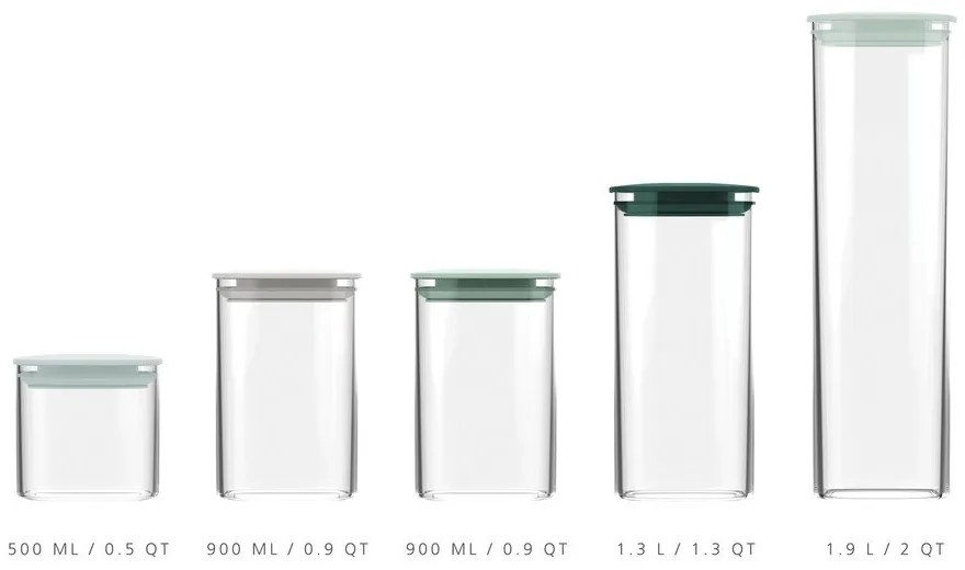 Dózy v súprave 5 ks Podium – Joseph Joseph