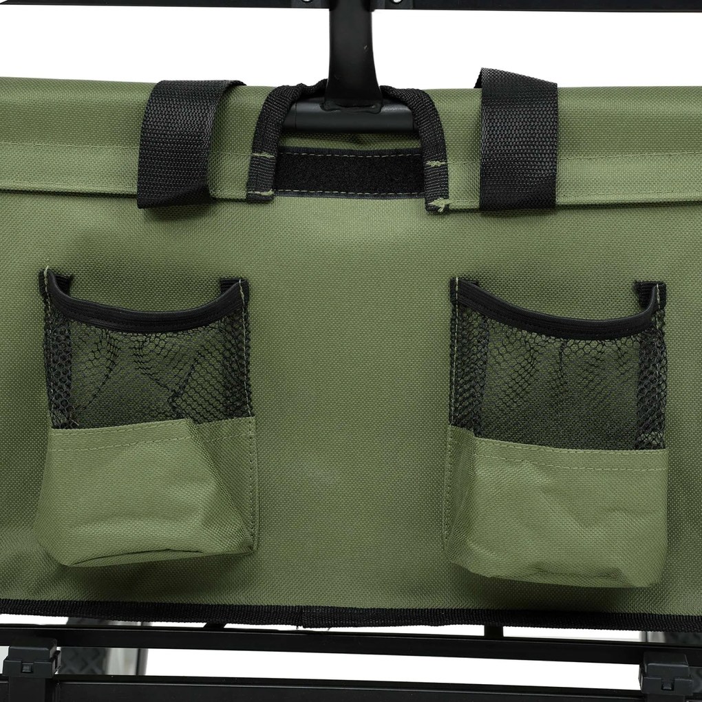 Záhradný vozík TYRS 145L zelený