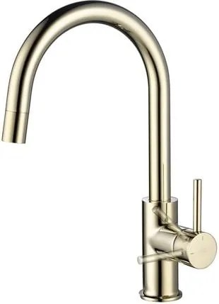 Blue Water Plaza kuchynská batéria stojánková zlatá/staré zlato 5901730615807