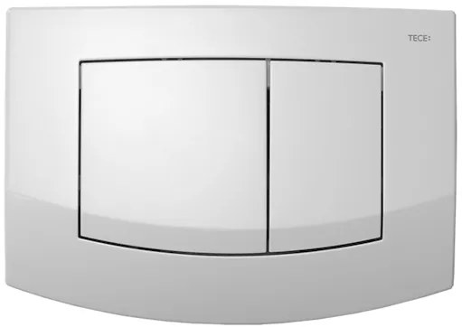 Tece Ambia ovládacie tlačidlo z plastu v bielej farbe 9240200 9.240.200