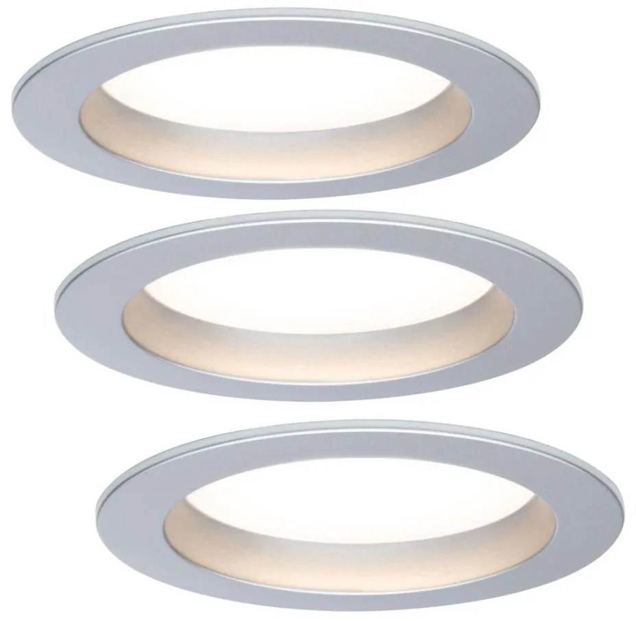 Paulmann TIP 3938 - SADA 3xLED/4,5W Podhľadové svietidlo 230V