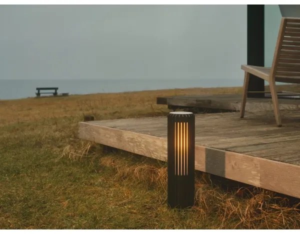 Nordlux - Vonkajšia lampa ALUDRA 1xE27/15W/230V IP44 čierna 45,4 cm