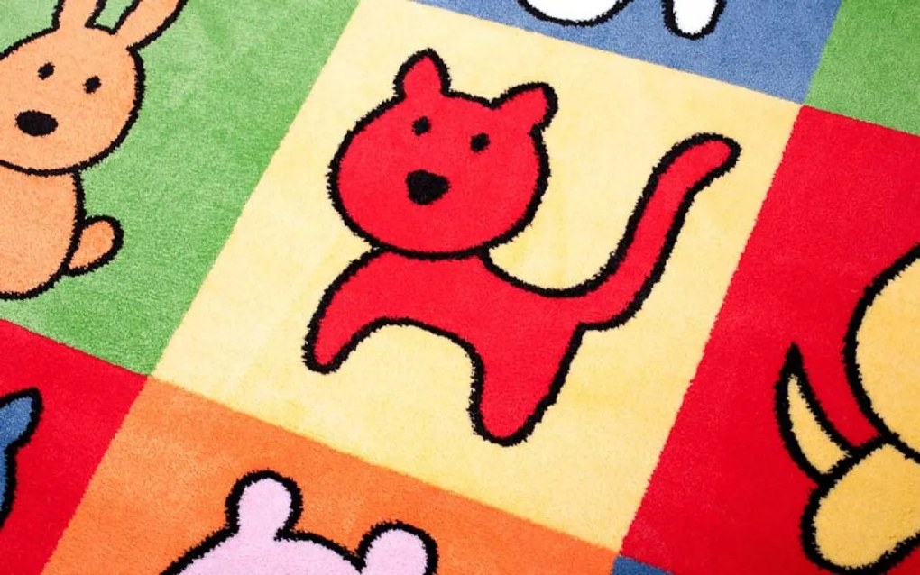 TA Koberec D572B ZELENÝ KINDER CFV