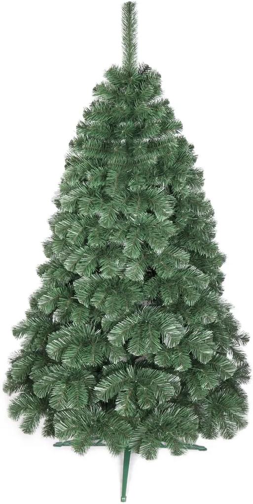Umelý vianočný stromček - Borovica Silver hustá 220 cm
