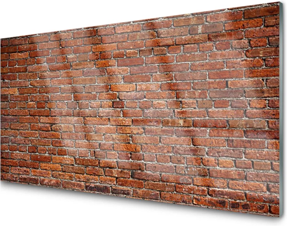 Obraz plexi Tehlová múr tehly