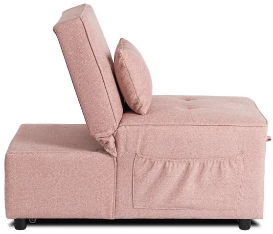 Kreslo EMILIO 67 cm, ružové