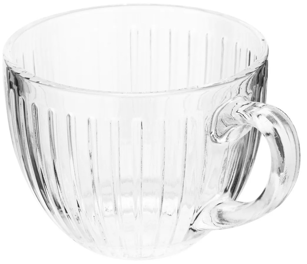 Altom Jumbo sklenený hrnček Venus 460 ml, sada 6 ks