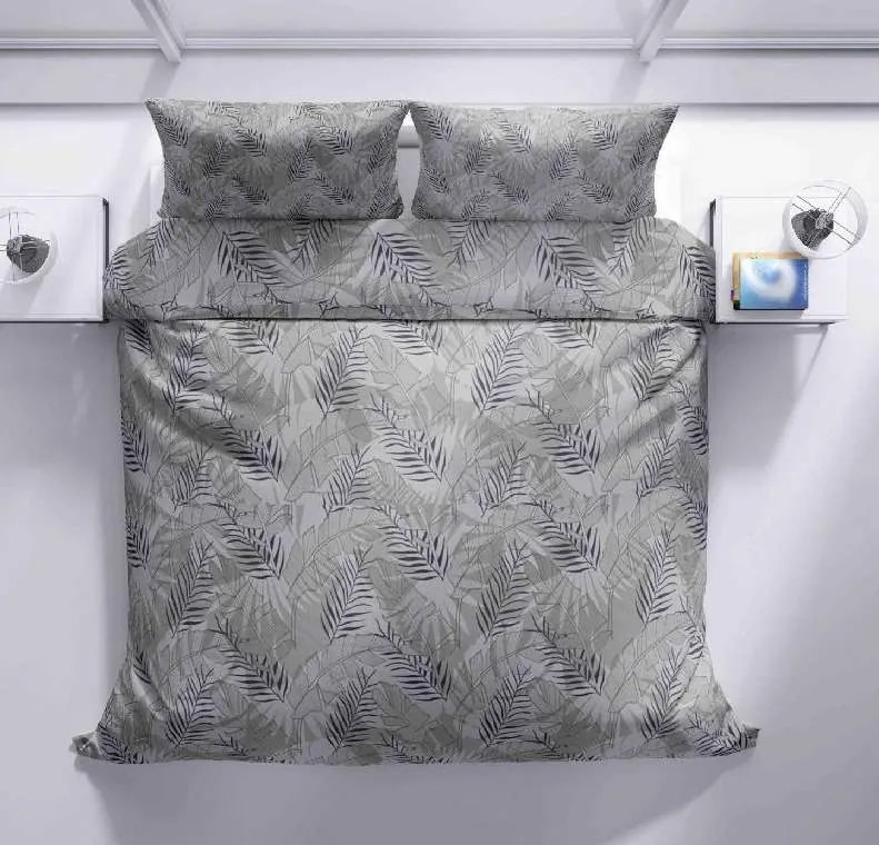 Bavlnené obliečky FLOERIUM sivá Rozmer obliečky: 70 x 90 cm | 140 x 200 cm