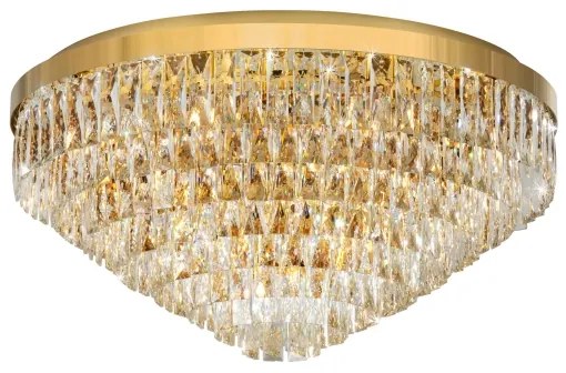 Eglo 39459 - Stropné svietidlo VALPARAISO 16xE14/40W/230V zlatá