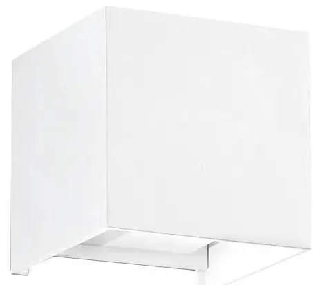 Ideal Lux - LED Vonkajšie nástenné svietidlo ATOM LED/12W/230V IP54 biela