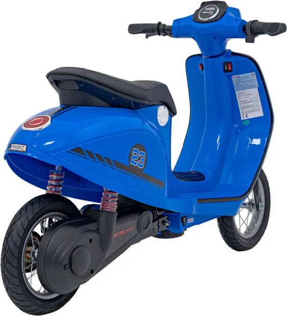 Elektrický skúter Retro 23 modrý