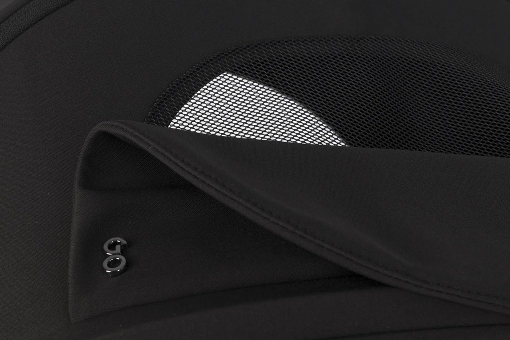 Súrodenecký kočík EasyGo Duoflex Ebony Black 2 športové časti