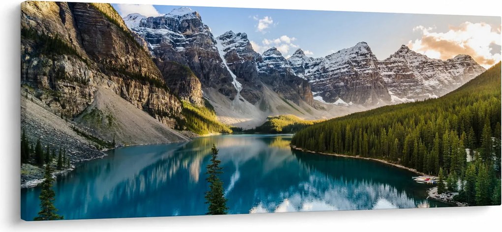 Obraz - Kanada, Národný park Banff, Moraine Lake (120x50 cm)