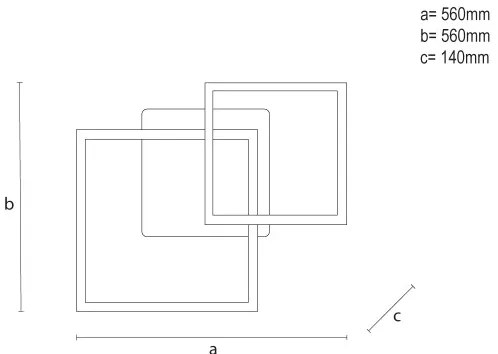 LED RGBW Stmievateľné stropné svietidlo LED/75W/230V 3000-6500K + diaľkové ovládanie