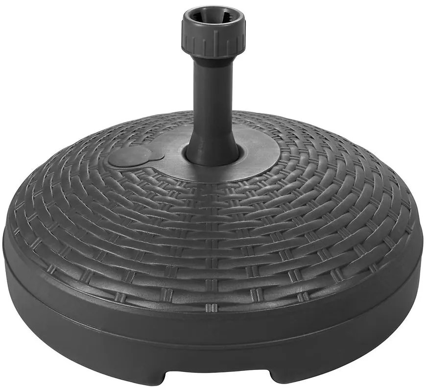 Podstavec pre slnečník PVC ratan 20 L