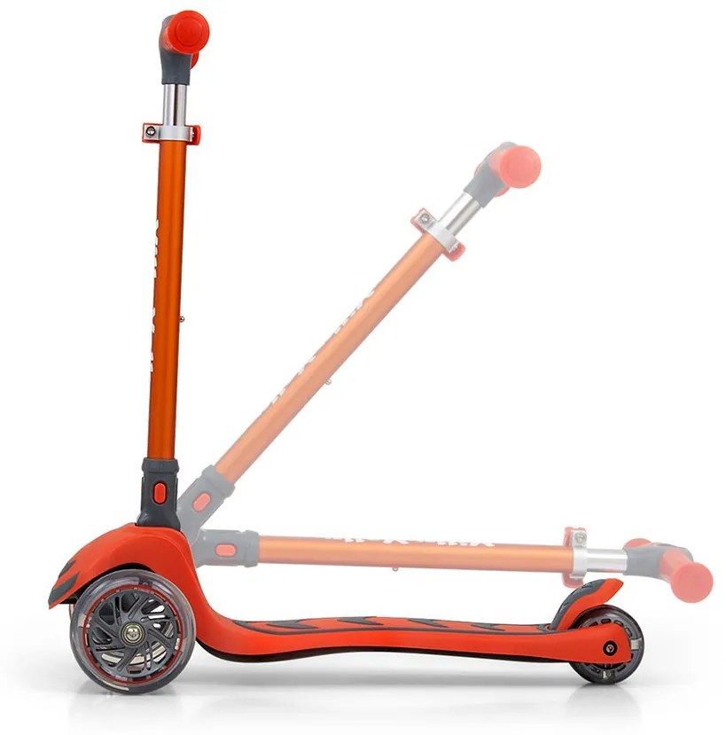 Detská kolobežka Milly Mally Scooter Boogie oranžová
