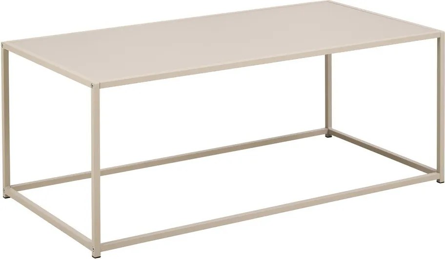 Sivý oceľový konferenčný stolík 50x100 cm Seaford – Actona