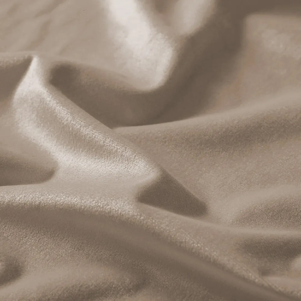 Biante Zamatový obdĺžnikový obrus Velvet Premium SVP-042 Béžovohnedý 100x140 cm