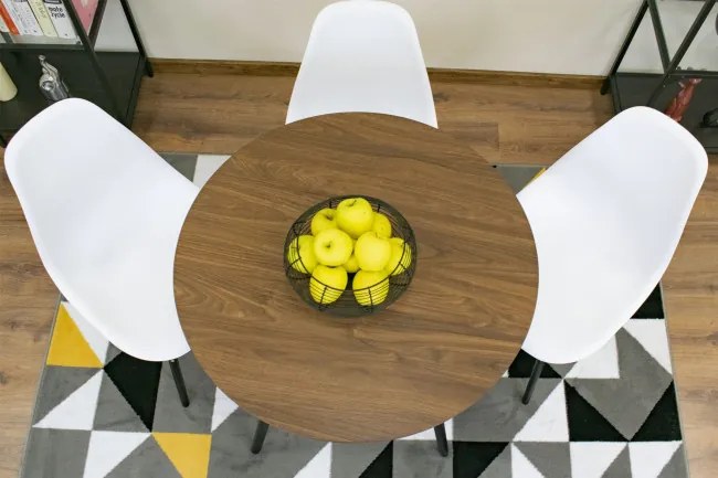 Okrúhly stôl TODI 80 cm popol