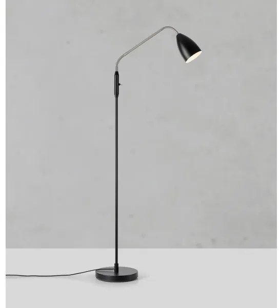 Markslöjd 108886 - LED stmievateľná stojacia lampa PATRO LED/4,9W/230V čierna