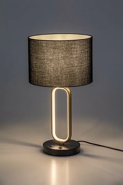 Rabalux 74044 stolná dekoratívna lampa Domiro, zlatá