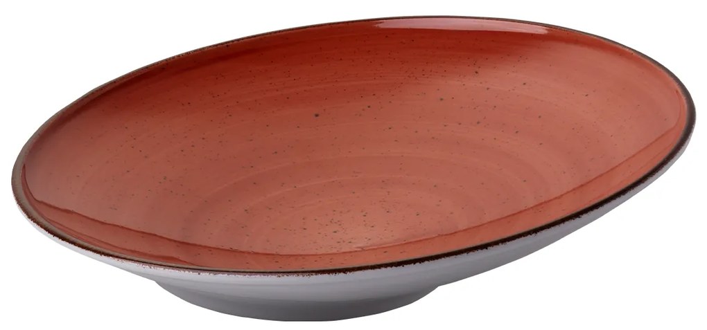 Tanier na cestoviny Curve 30 cm červený - Hotel Inn Chic farebný - 492153