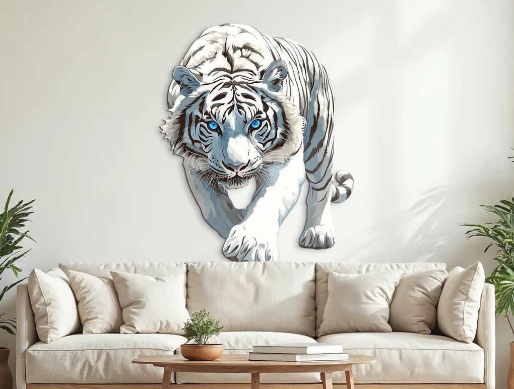 drevko | Obraz Biely tiger 60 x 475 cm