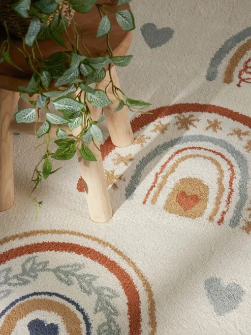 Koberec Hanse Home ADVENTURES BOWIE krémovy / tehlový