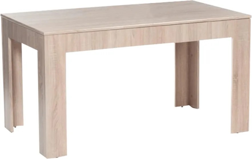 Jedálenský stôl, rozkladací, dub sonoma, ADMIRAL