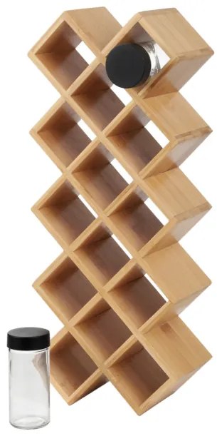 Stojan na koreniny BAMBOU drevený 892757