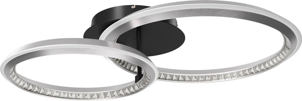 XXXLutz STROPNÉ LED SVIETIDLO, 75/50/14 cm - Interiérové svietidlá - 004558415002