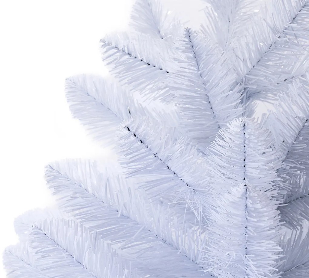 Foxigy Vianočný stromček Jedľa 150cm Biela Elegance