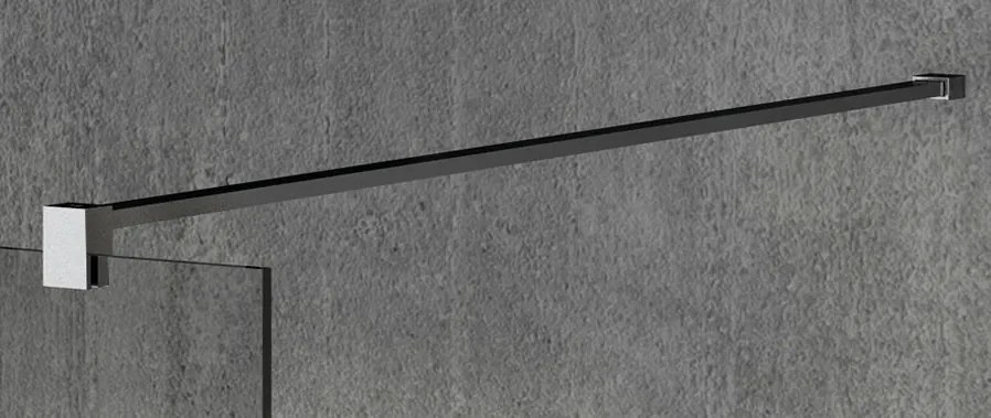 Gelco Gelco, VARIO CHROME jednodielna sprchová zástena na inštaláciu k stene, sklo nordic, 1400 mm, GX1514-05