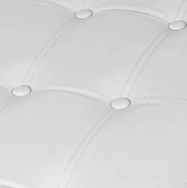 Skladacia lavička s vekom XXL biela