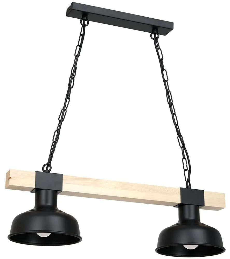 Luster na reťazi FARO 2xE27/60W/230V