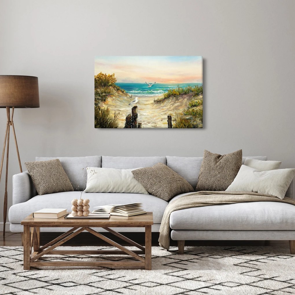 Obraz - Piesočná pláž (90x60 cm)