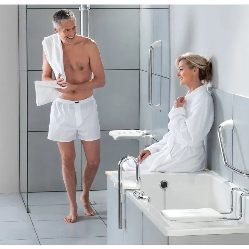 Spirella Oporné držadlo do vane PROF, chróm