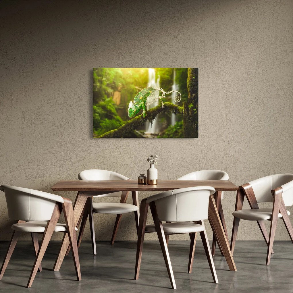 Obraz jašteričky (90x60 cm)