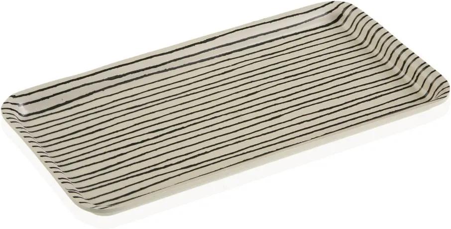 Bambusový podnos Versa Lines, 14 × 30 cm
