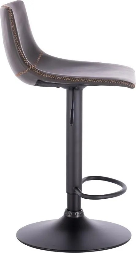 2x Barová židle Hawaj CL-845 tmavě šedá