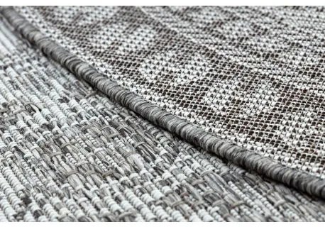 Koberec SISAL LOFT 21193 BOHO slonová kosť/strieborná/taupe Veľkosť: kruh 120 cm