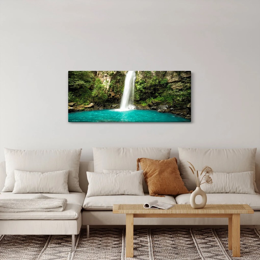 Obraz - Vodopád (120x50 cm)