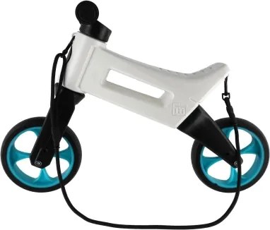 Funny Wheels - Odrážadlo 2v1 RIDER SUPER SPORT biela/čierna/modrá