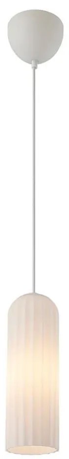 Nordlux - Závesný luster MIELLA na lanku 1xE27/25W/230V biely