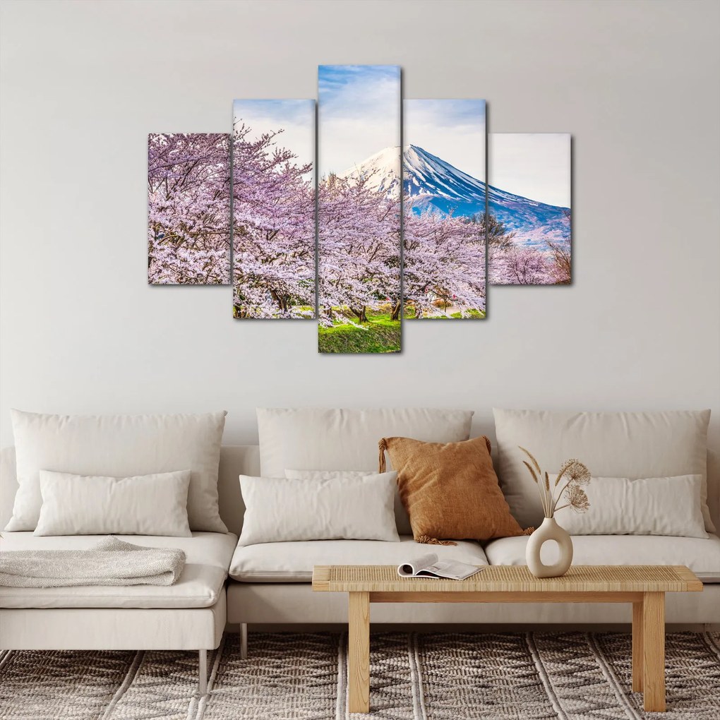Obraz - Japonsko na jar (150x105 cm)
