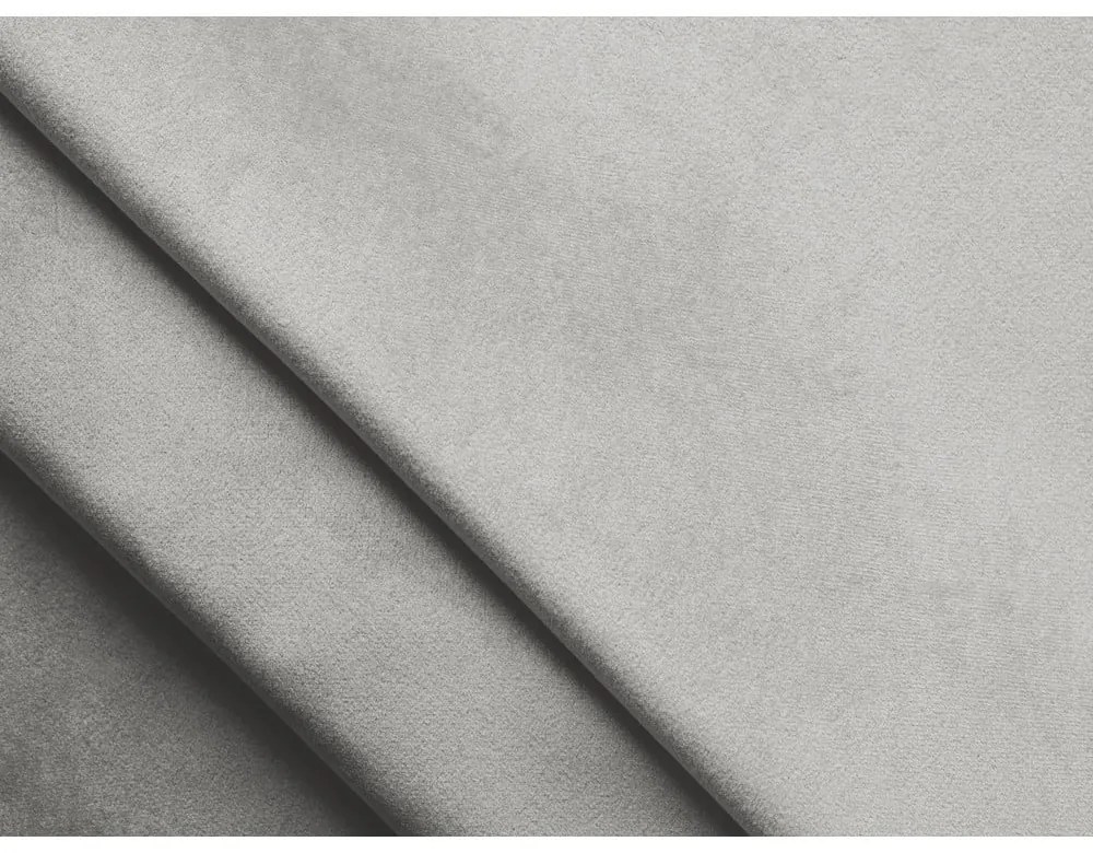 Svetlosivá boxspring posteľ s úložným priestorom 140x200 cm Mikana – Makamii