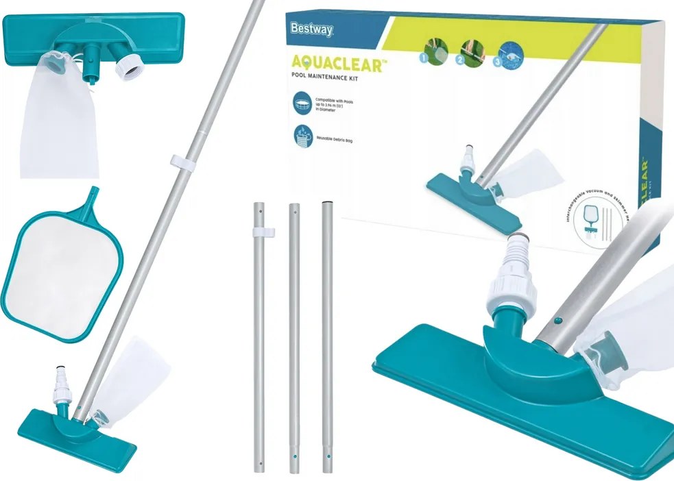 LEAN Sada na čistenie bazéna