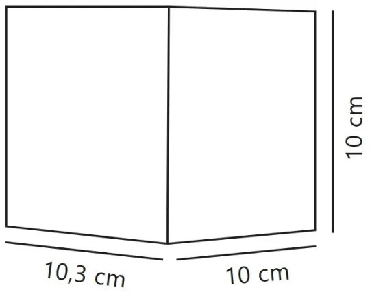 Nordlux - LED vonkajšie nástenné svietidlo MILDA LED/4,9W/230V IP44 antracit